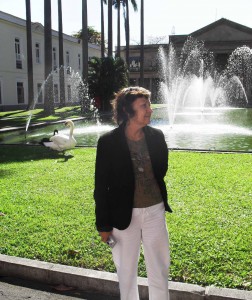 Hildete nos jardins do Palácio Itamaraty - Rio de Janeiro